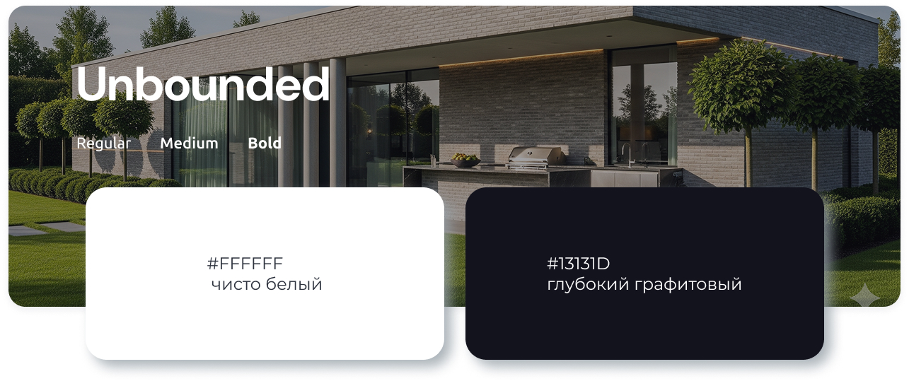 Типографика сайта APKTEPPA